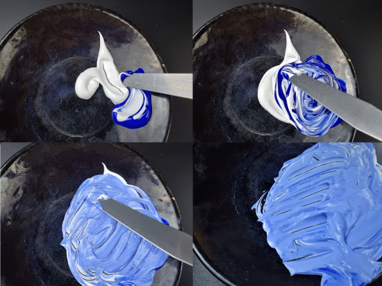 Акриловые краски "Galeria", баночка 500 мл, белый титан